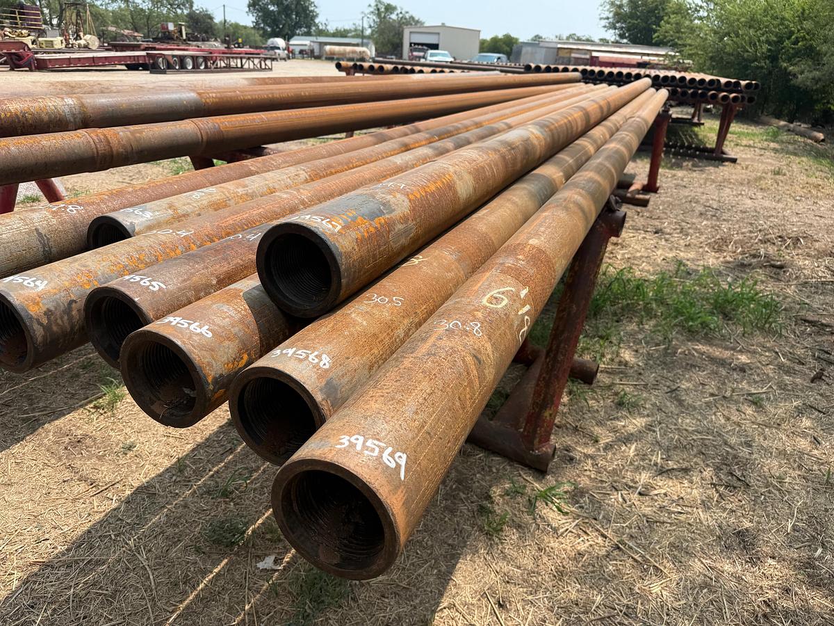 Used 6-3/16”OD x 2-1/4”ID x 30.8’L 4-1/2” XH SLICK DRILL COLLAR
