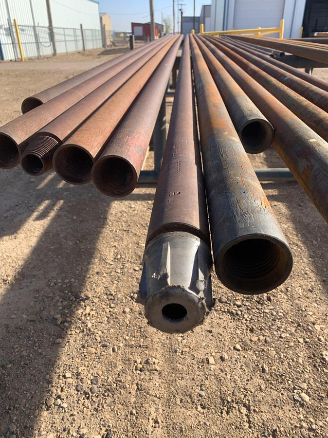 Used 3” OD x 1 3/8” ID x 31.77’ L Slick Drill Collar w/ 2 3/8 REG Connections