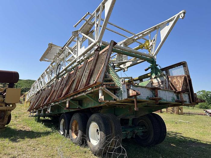 Used SPENCER HARRIS 6000 DRILLING RIG TRAILER MOUNTED