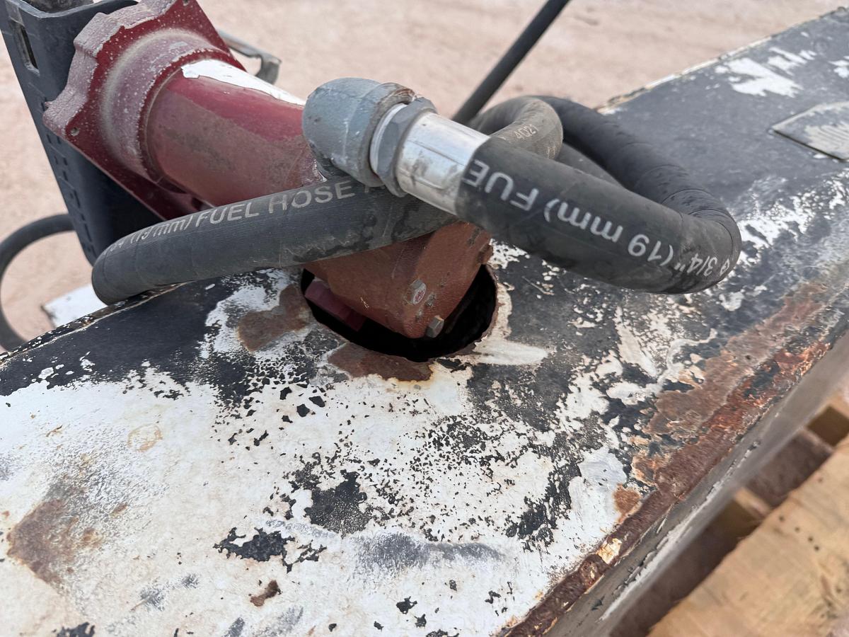 Used BETTER BUILT 100-GAL L-SHAPE FUEL TANK W/ FILLRITE PUMP & NOZZLE