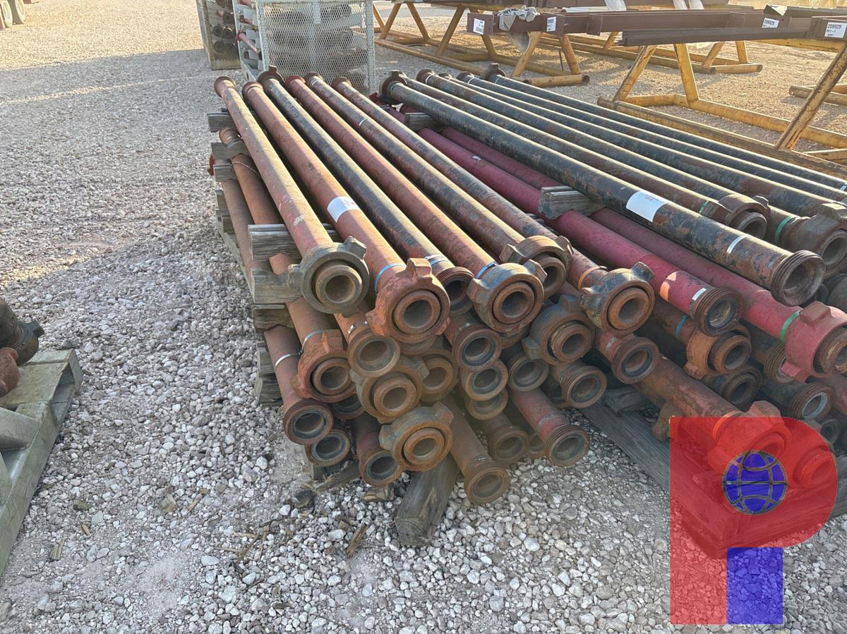 Used (31 X $) (31) 10’ JTS. OF 3” FIG 1502 15K WP FLOW IRON