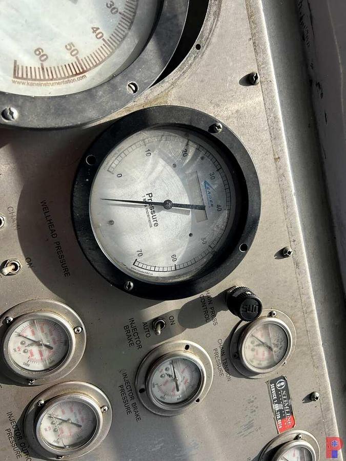 Used LEADER ENERGY COILED TUBING UNIT ON TRI AXLE TRAILER