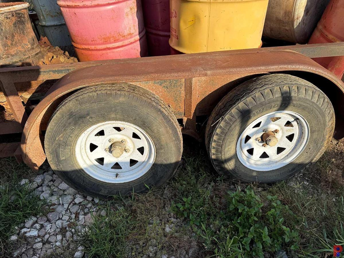 Used 16’ T/A BUMPER PULL UTILITY TRAILER