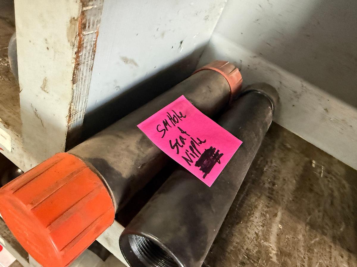 Used 2-3/8” - 2-7/8” SEATING SHOES, NIPPLES, & (1) 3-3/4” TITAN CARBIDE BALL & SEAT