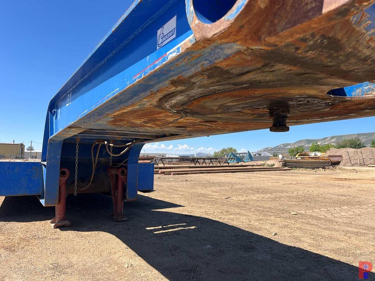 Used 2005 LOADCRAFT 60 TON 5 AXLE LOWBOY TRAILER