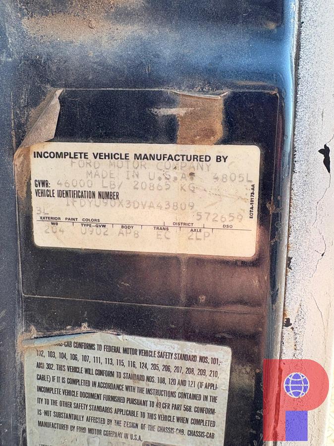 Used TEXOMA 330 PRESSURE DIGGER MTD ON 1983 FORD LT9000 T/A DAYCAB TRUCK