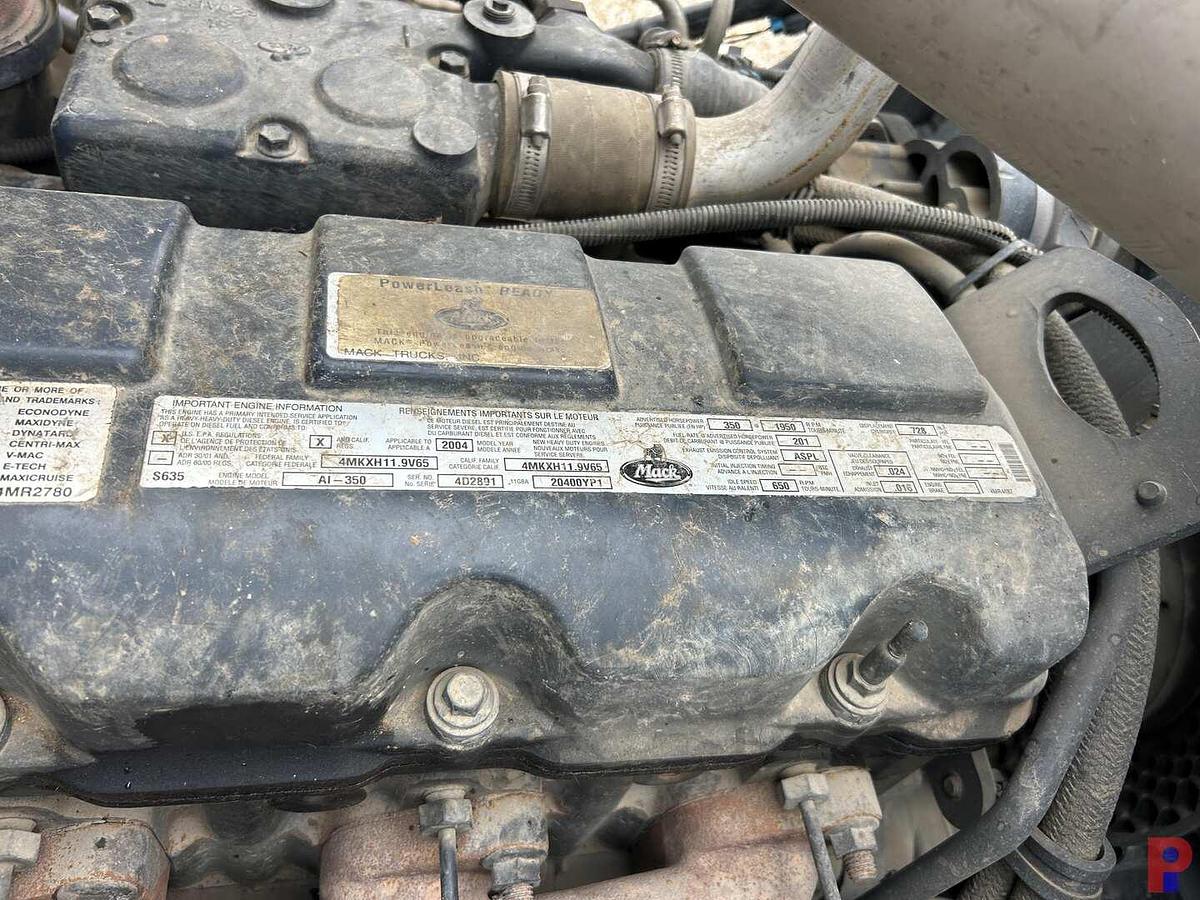 Used 2005 MACK CV513 T/A CEMENT SPM TRIPLEX PUMP TRUCK