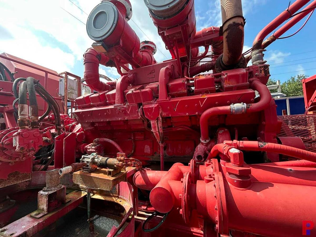 Used OFM 2000 TRIPLEX PUMP DOWN TRAILER P/B CUMMINS