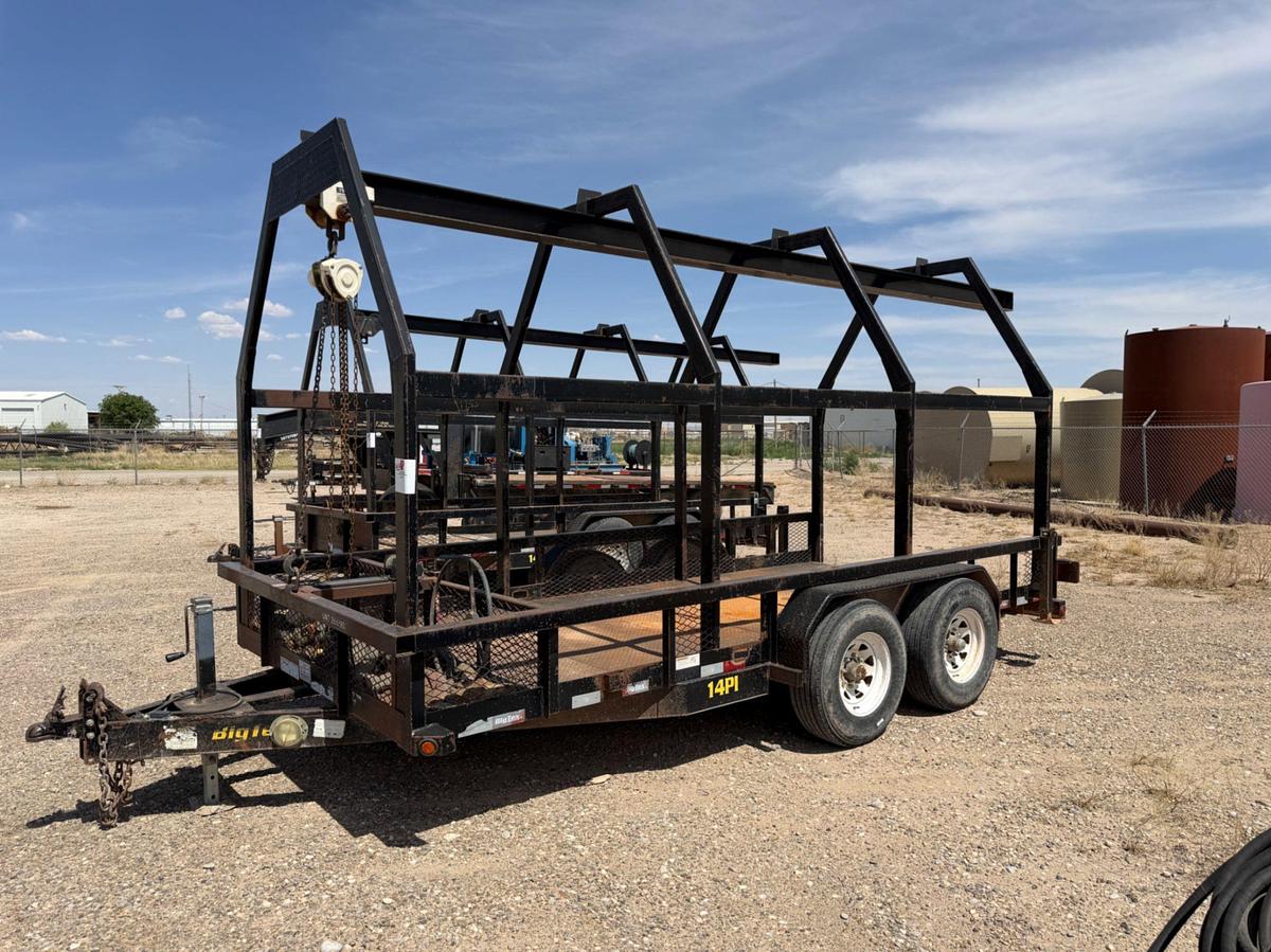 Used 2012 Big Tex 16’ Monorail Trailer