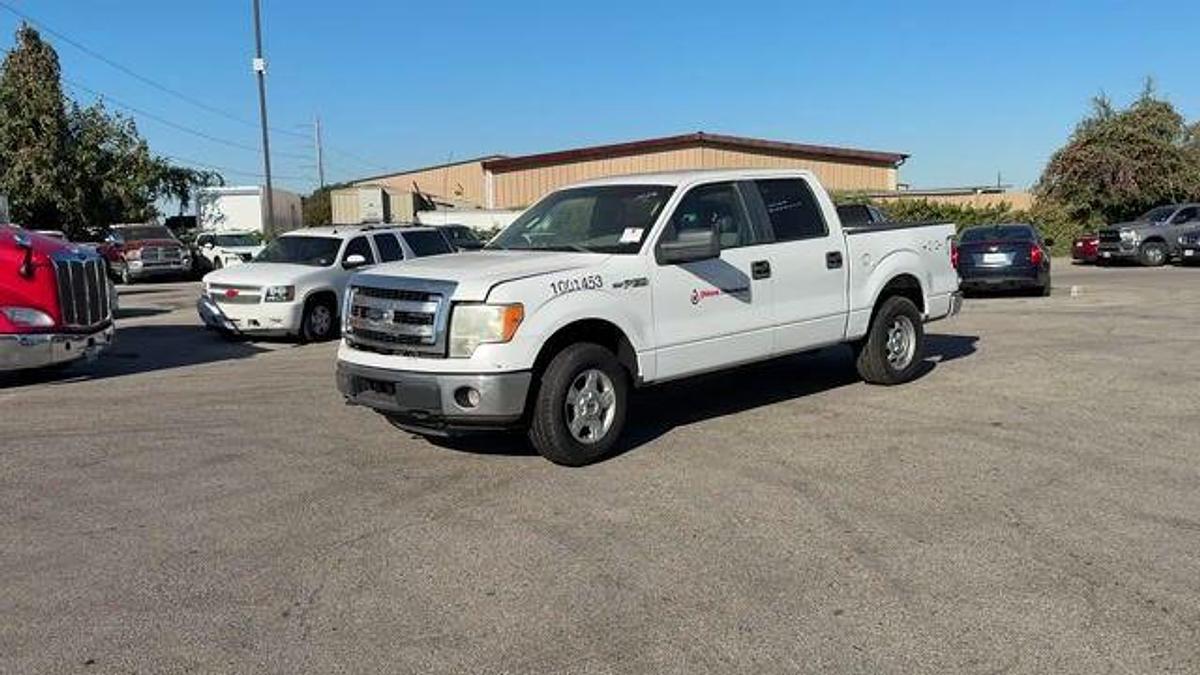 Used 2014 FORD F-150 XLT CREW CAB 4X4 PICKUP