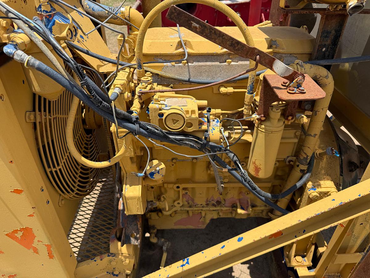 Used MCM 5x6x12” CENTRIFUGAL PUMP P/B CATERPILLAR 4-CYL TURBO DIESEL ENGINE, SKIDDED