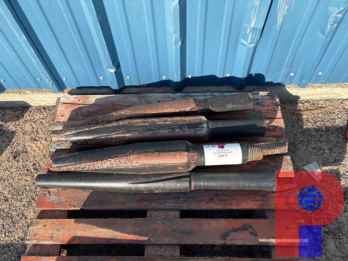 Used (5X$) (4) TAPER MILLS & (1) CASING SWAGE, 3-7/8” - 4-1/2”OD