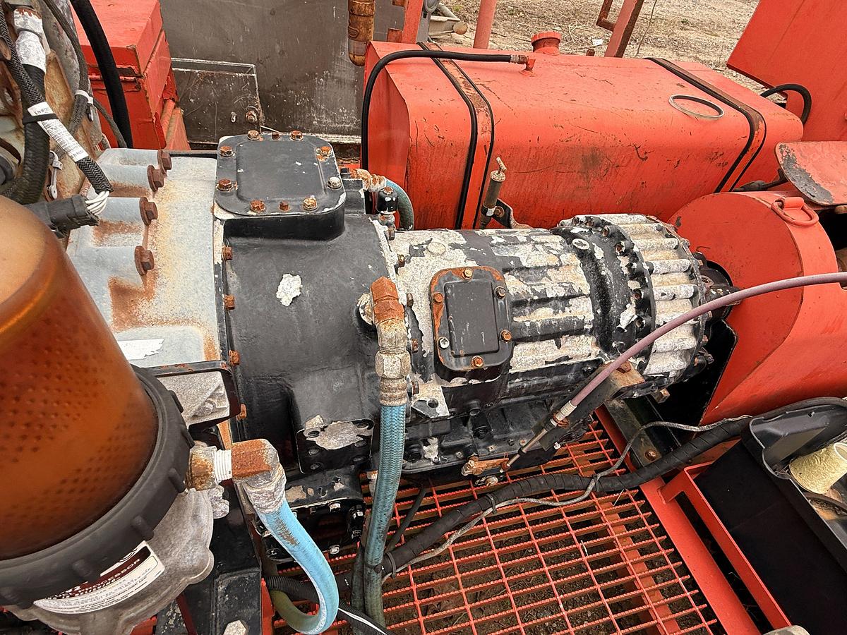 Used ELLIS WILLIAMS W-440 5K WP TRIPLEX WELL SERVICE PUMP SKIDDED P/B DETROIT SERIES 60 (INCOMPLETE)