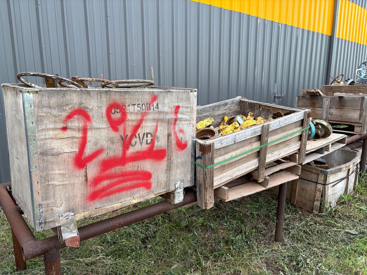 Used (20 pallets) w/ gate valves, esp connectors, casing pup jts, etc.