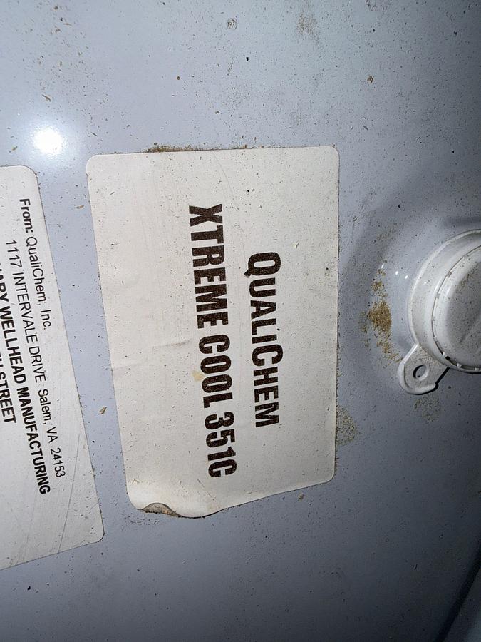 Used (1) (UNUSED) QUALICHEM XTREME COOL 351C 55 GALLON DRUM