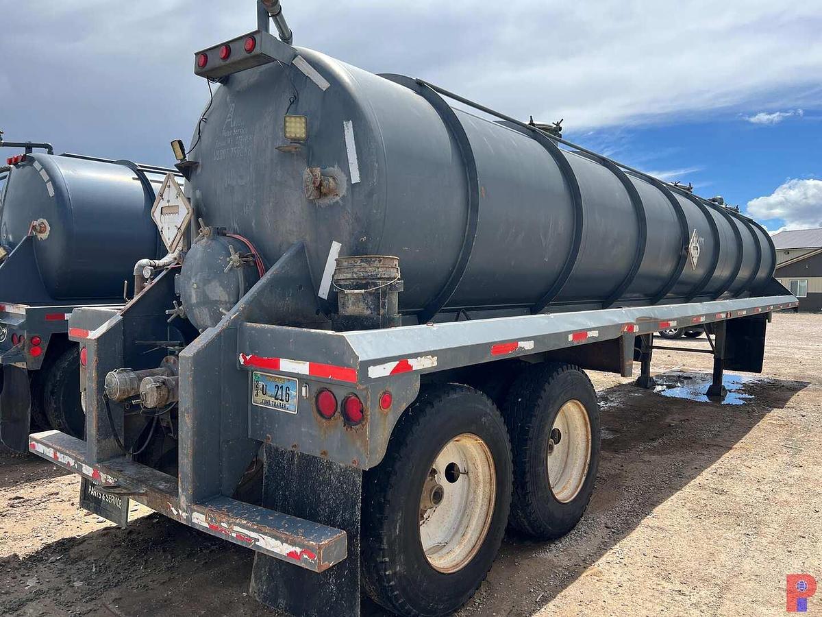 Used 2007 GALYEAN T/A 150BBL STEEL VACUUM TRAILER