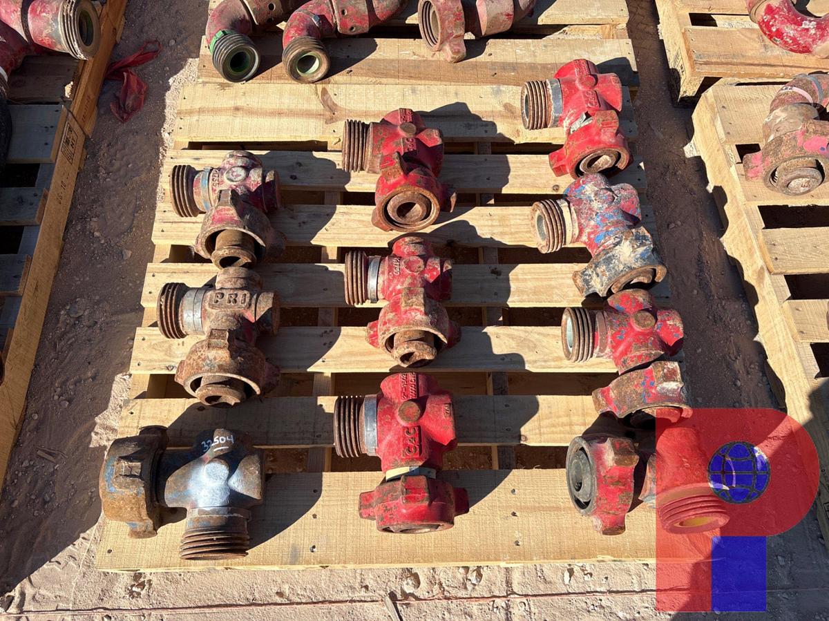 Used (10) 2” 1502 90°/ELBOW FITTINGS