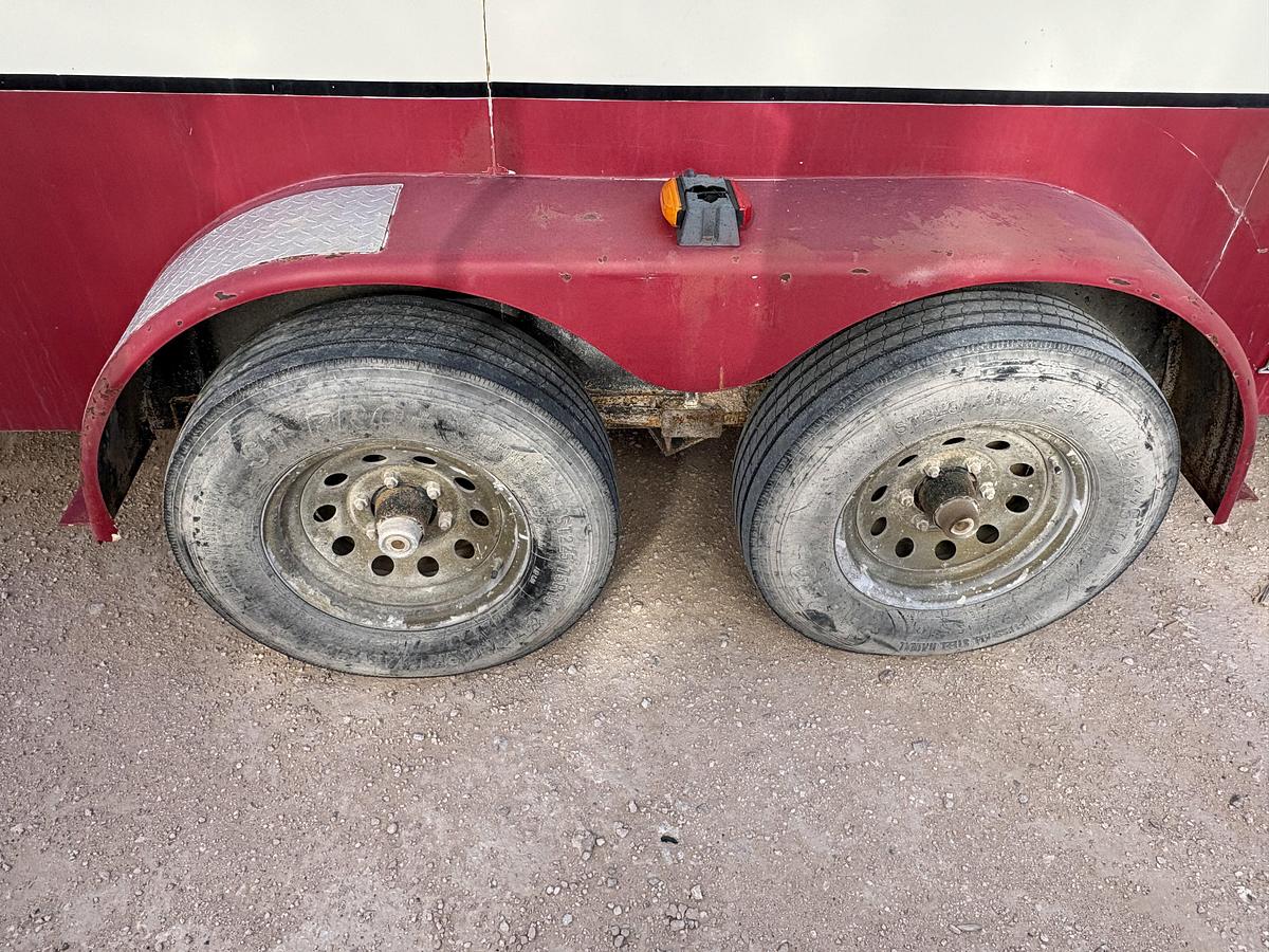 Used 2008 CM TRAILERS 16’ X 7’ T/A BUMPER PULL ENCLOSED TRAILER