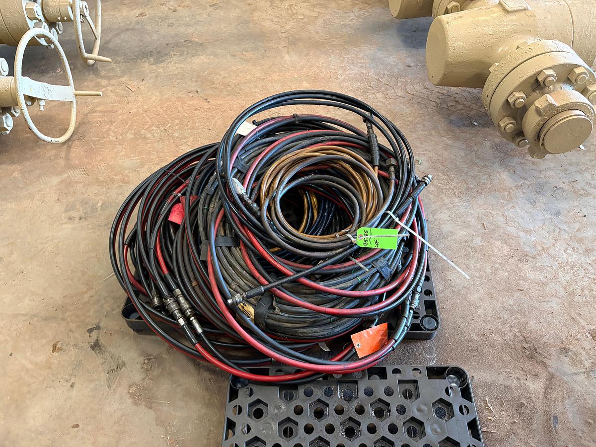 Used Hydraulic hoses for hydraulic power packs