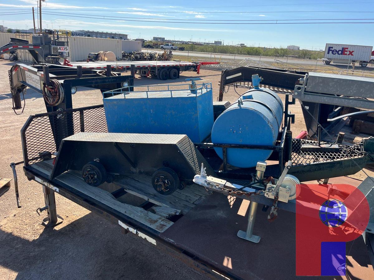 Used (2) SHOPBUILT BUMPER PULL FUEL TRAILERS