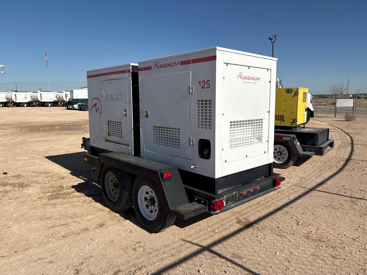Used 2006 MAGNUM TRAILERS MMG125 T/A BUMPER PULL 90KW GENERATOR