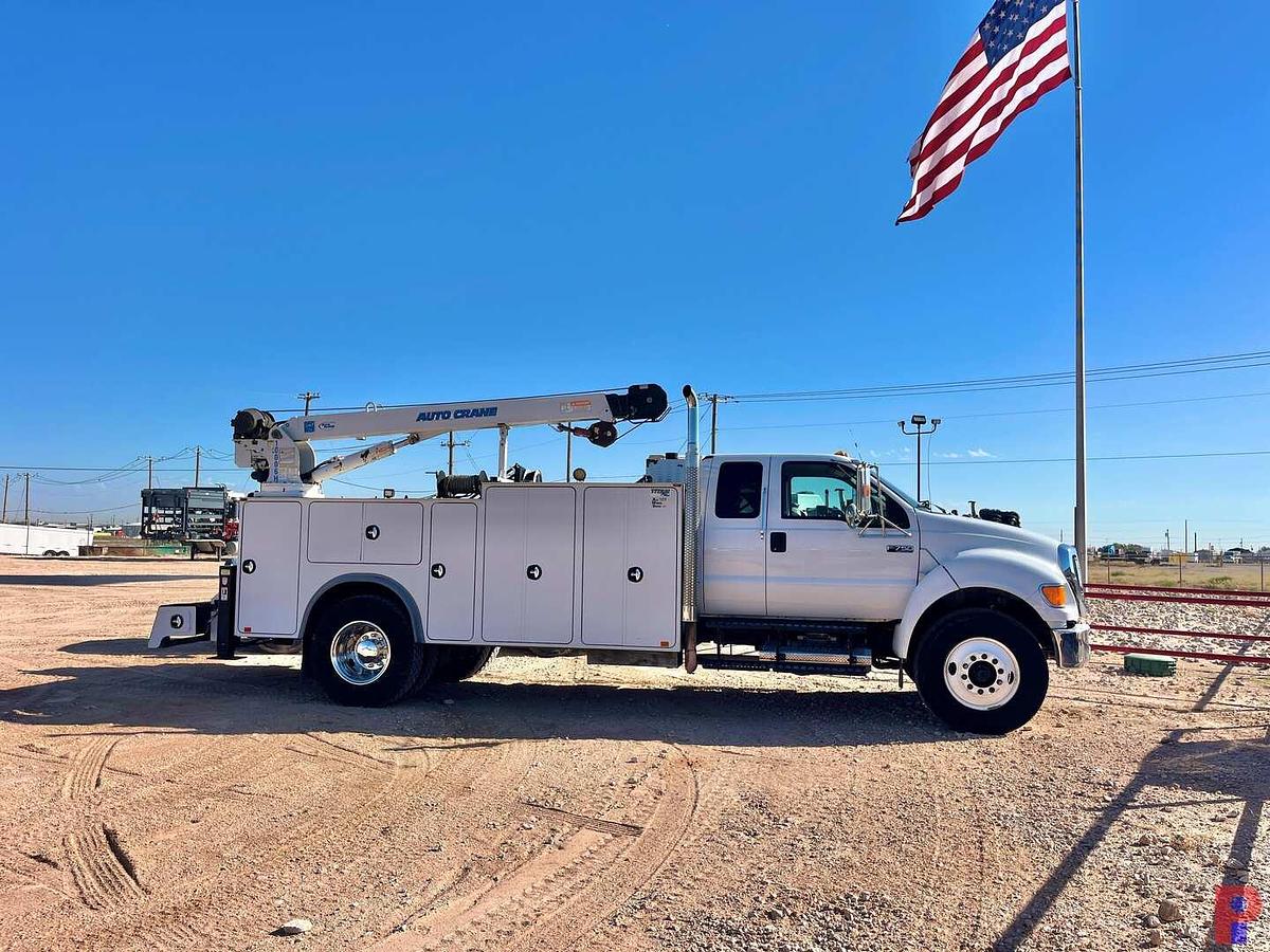 Used 2008 FORD F-750 SUPER DUTY EXTENDED CAB MECHANICS TRUCK