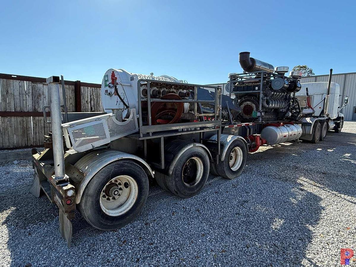 Used 2012 UE MANUFACTURING 2250 HP QUINTUPLEX 3-AXLE FRAC PUMP TRAILER