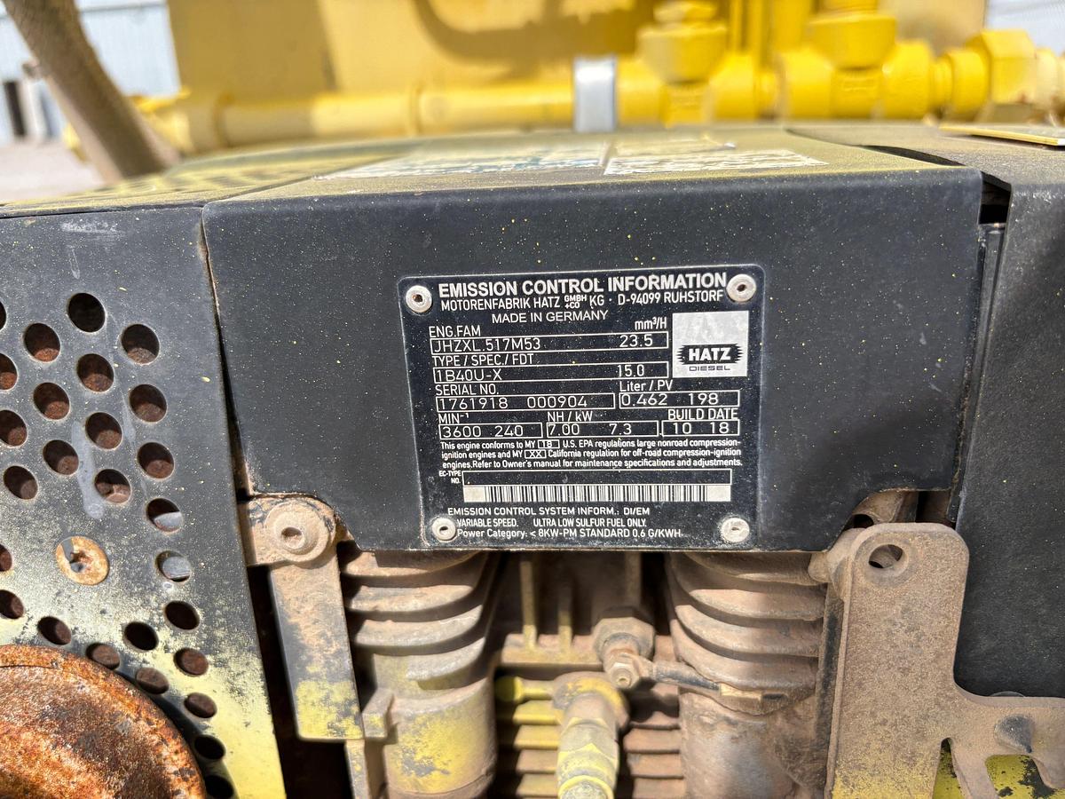 Used Meyer 4-station closing unit, skidded