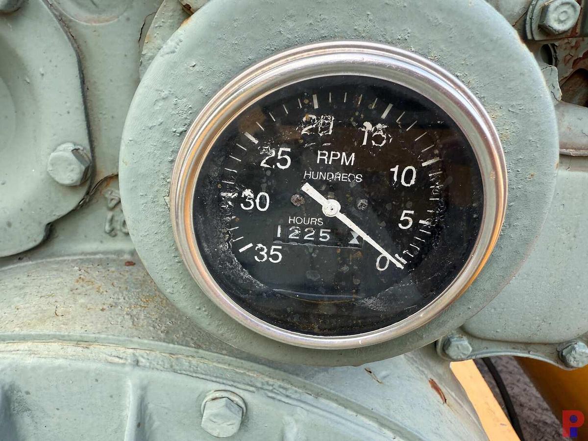 Used JWS 165L TRIPLEX WELL SERVICE PUMP P/B DETROIT DIESEL, SKIDDED