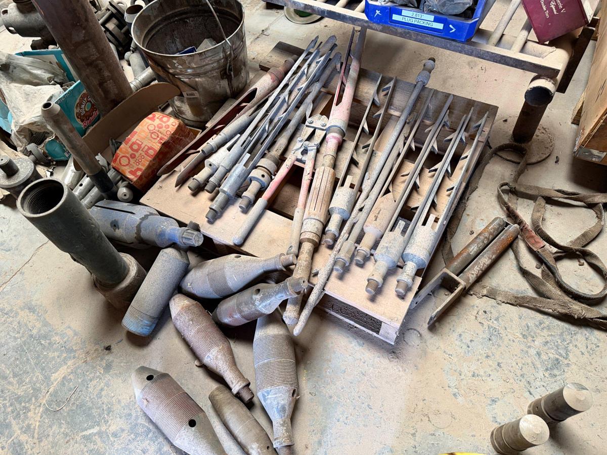 Used Large lot of Sucker Rod Fishing Tools & Related