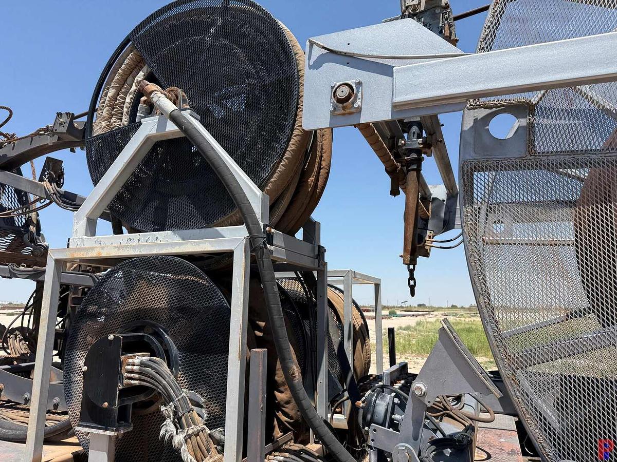 Used 2012 TOTAL EQUIPMENT AND SERVICE 15K 1-1/4” 4-AXLE COIL TUBING  TRAILER