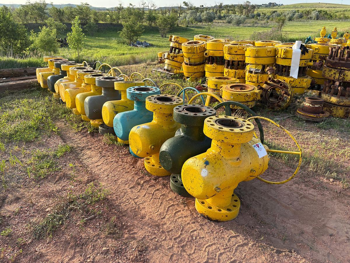 Used (13x$) 7-1/16” 5k gate valves