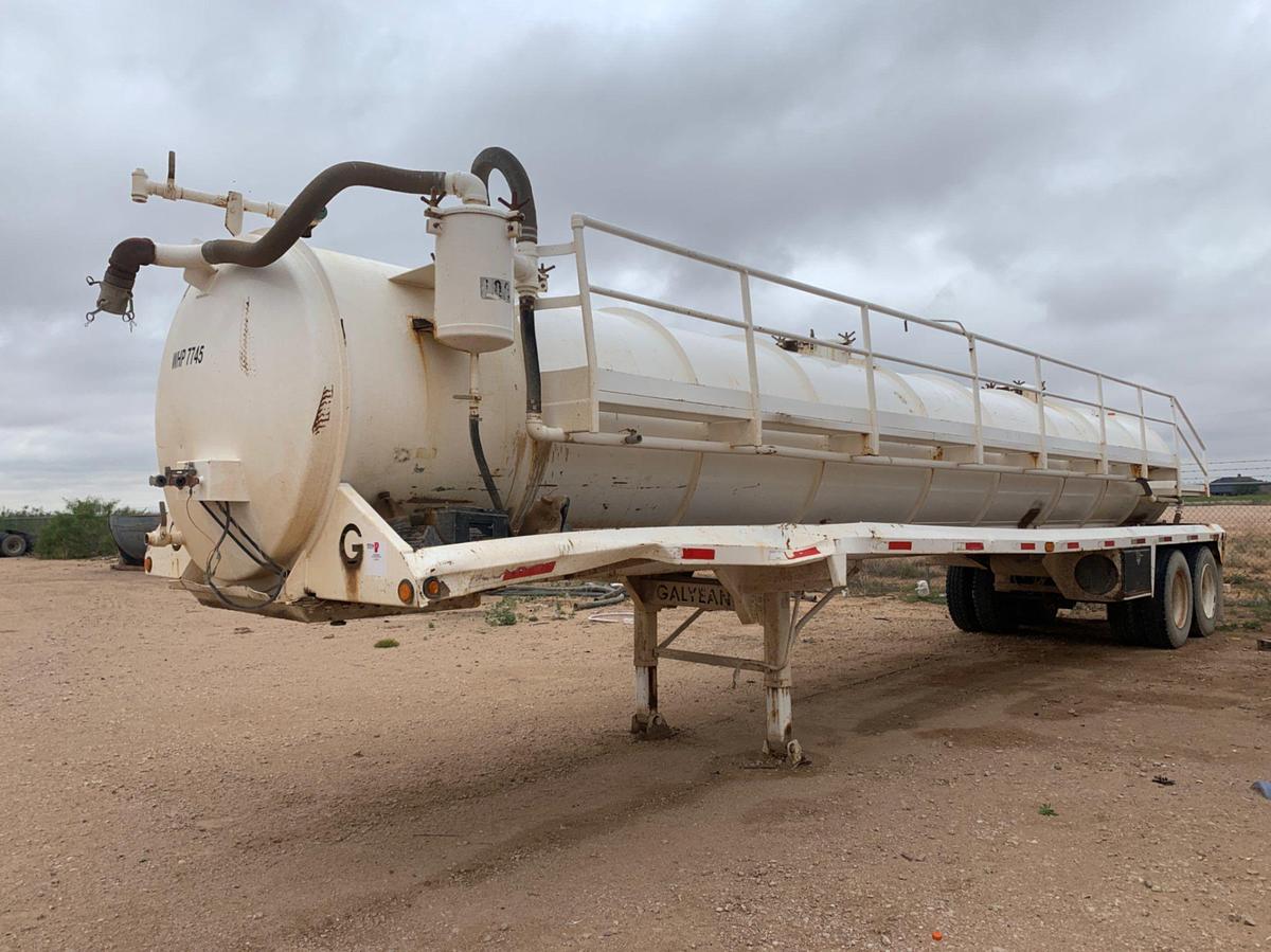 Used GALYEAN 130 BBL 3 Compartment T/A  Vacuum Trailer