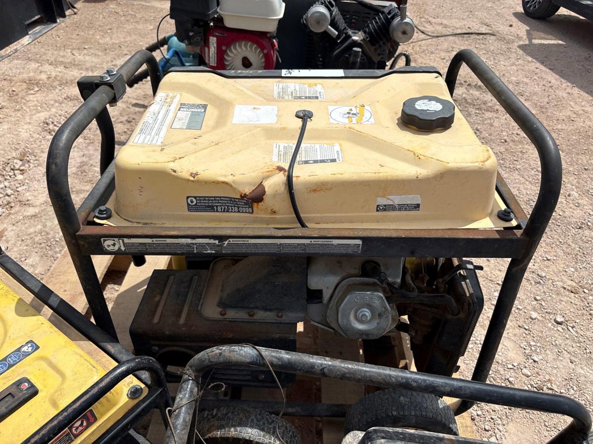 Used (2) champion portable generators & (2) trash pump