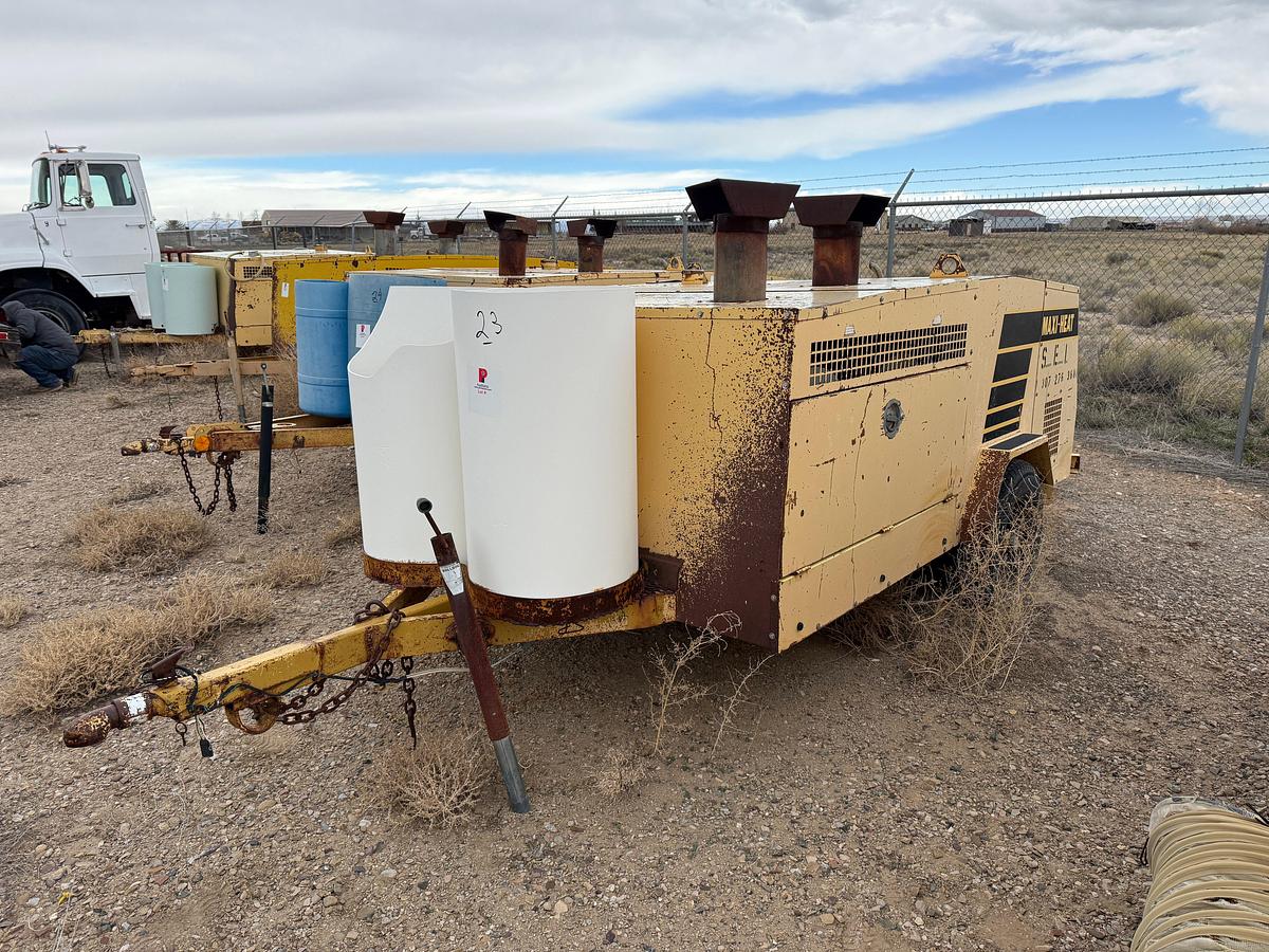 Used ALLMAND BROS MAXI-HEAT MODEL MH-TL16 TOWABLE HEATER