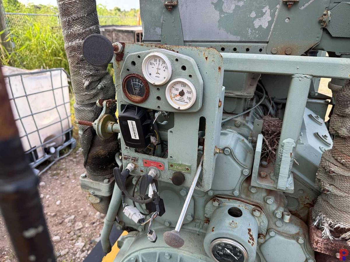 Used JWS 165L TRIPLEX WELL SERVICE PUMP P/B DETROIT DIESEL, SKIDDED