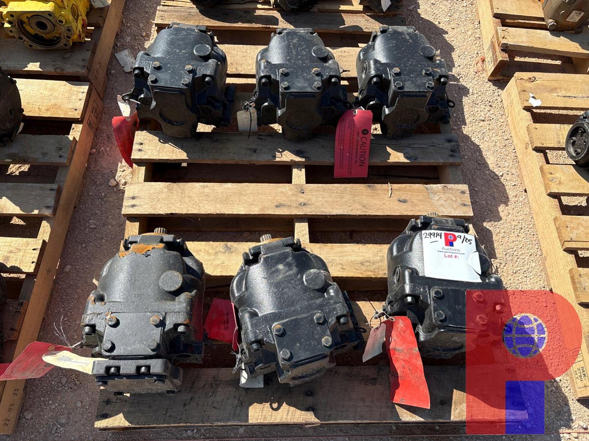 Used (6) UNUSED HYDRAULIC PUMPS