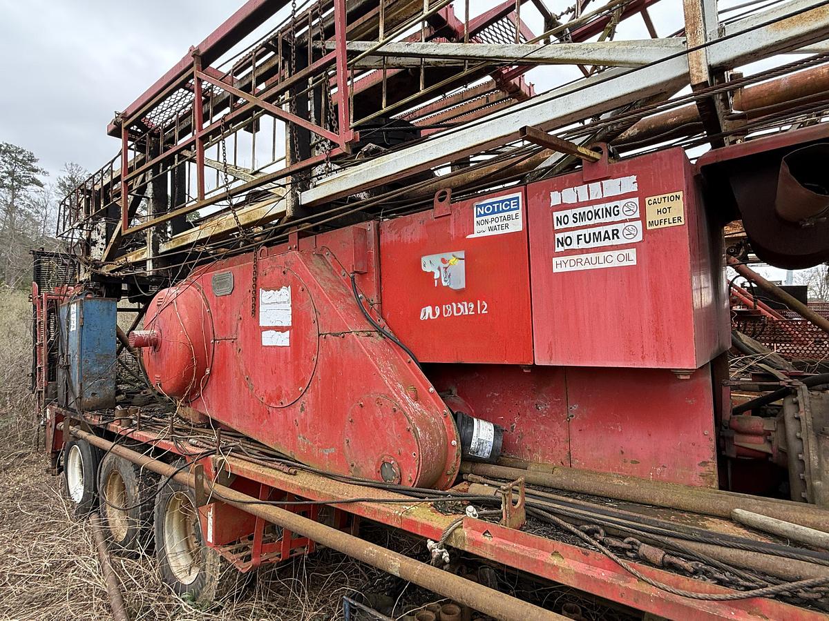 Used 1979 COOPER LTO 350 DD 97’-200K LBS 5-AXLE WELL SERVICE WORKOVER RIG