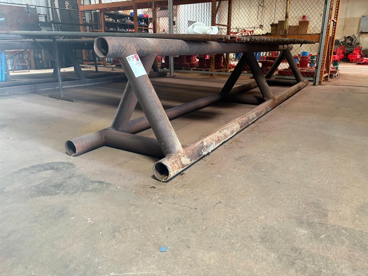 Used (2x$) 16’ x 30” triangle pipe racks