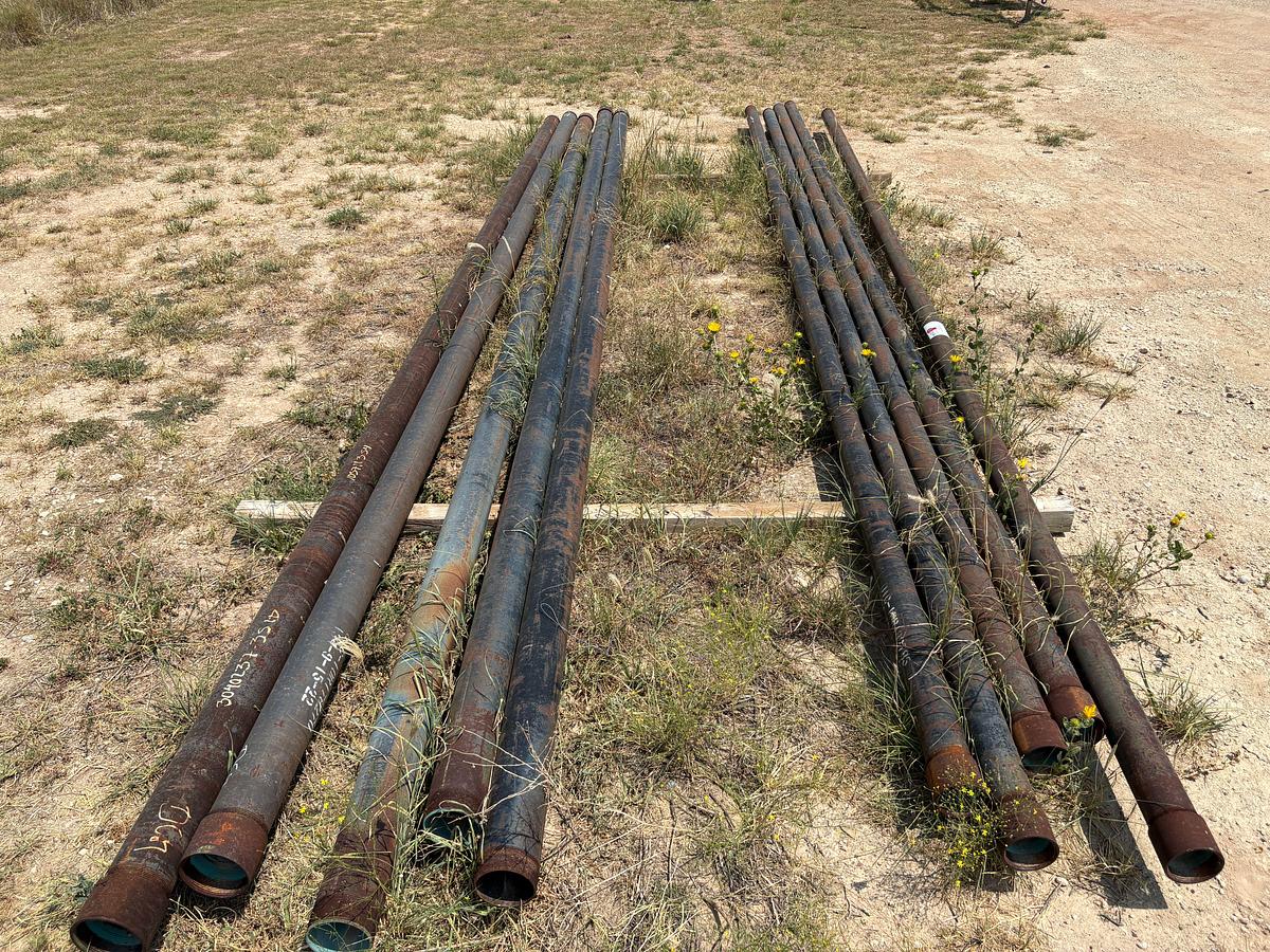 Used (210 ft. x $) (10jts) of Unused 3-1/2” Tubing Pipe