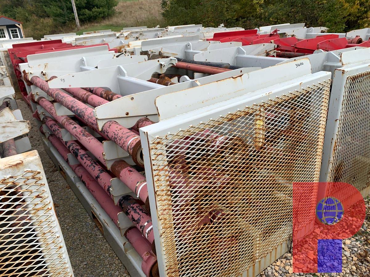 Used (25) 10’ JTS. OF 2”-3” FIG 1502 15K WP FLOW IRON ON TRANSPORT RACK