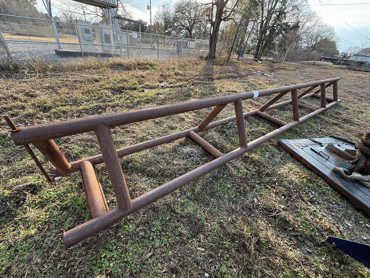 Used 28’ X 36” TRIANGULAR PIPE RACK