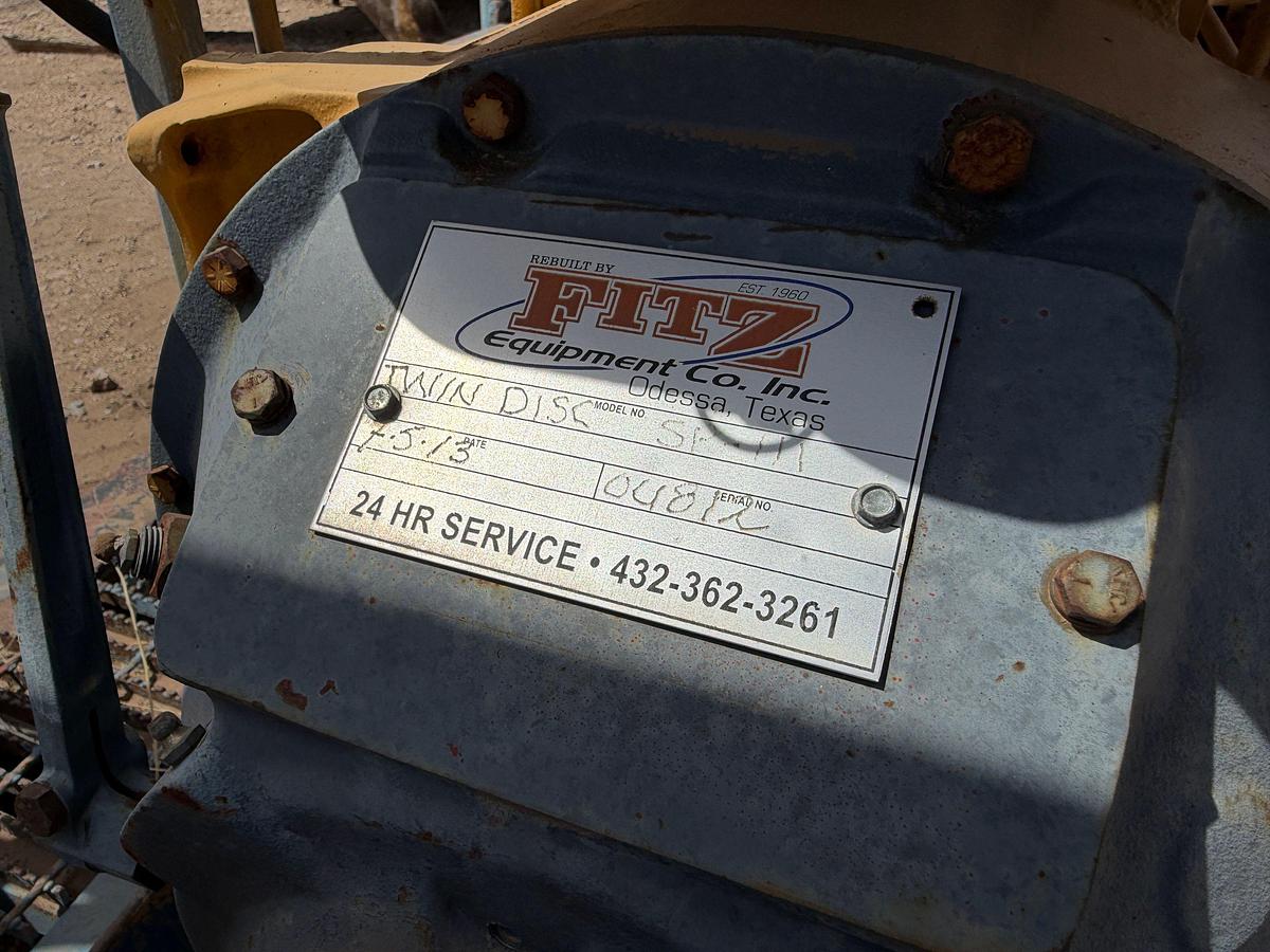 Used Mission 5x6R Cent Pump p/b CAT 6cyl. Diesel engine