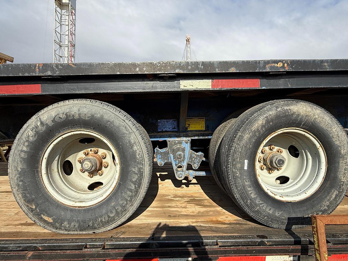 Used 1997 THIBS 32’ X 96” DUAL T/A GOOSENECK TRAILER