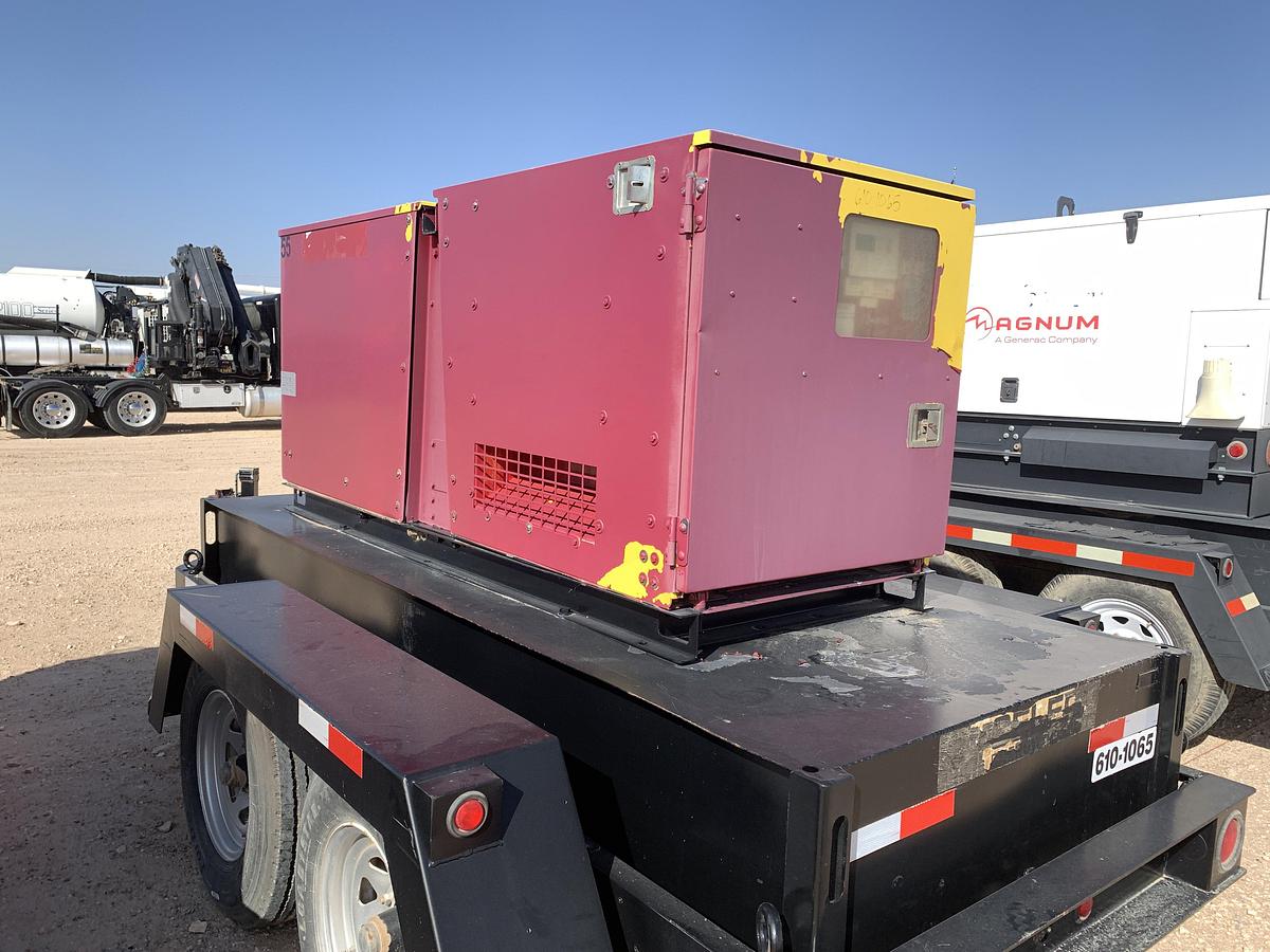 Used 2011 MAGNUM TRAILERS MMG55FH T/A BUMPER PULL 44KW GENERATOR