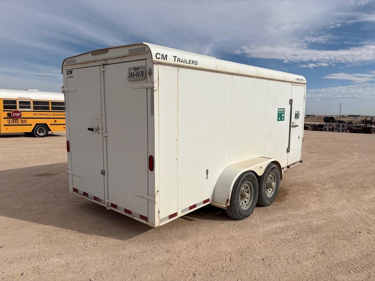 Used 2019 CM TRAILERS 16’ X 80” T/A BUMPER PULL EMERGENCY SHOWER TRAILER