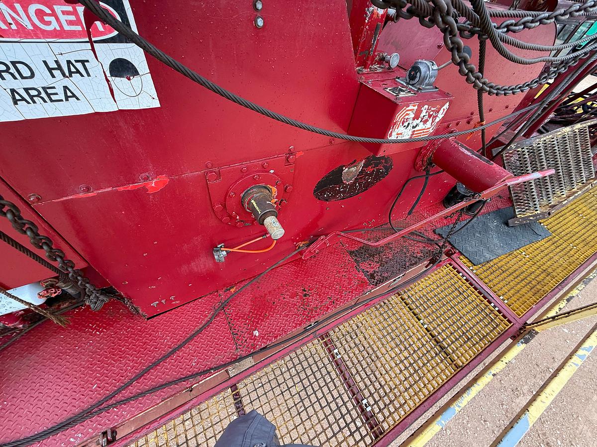 Used 1980 COOPER LTO-350 DD 96'-205K 4-AXLE DRIVE-IN WELL SERVICE WORKOVER RIG