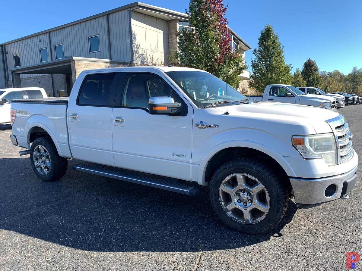 Used 2014 FORD F-150 KING RANCH 4X4 CREW CAB PICKUP