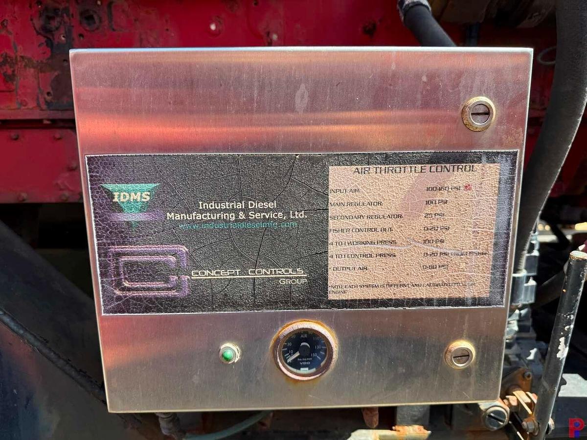 Used DETROIT DIESEL 16V149TTA  W/ ALLSION DP-8962 (NO PUMP) MTD ON 2003 T/A TRAILER