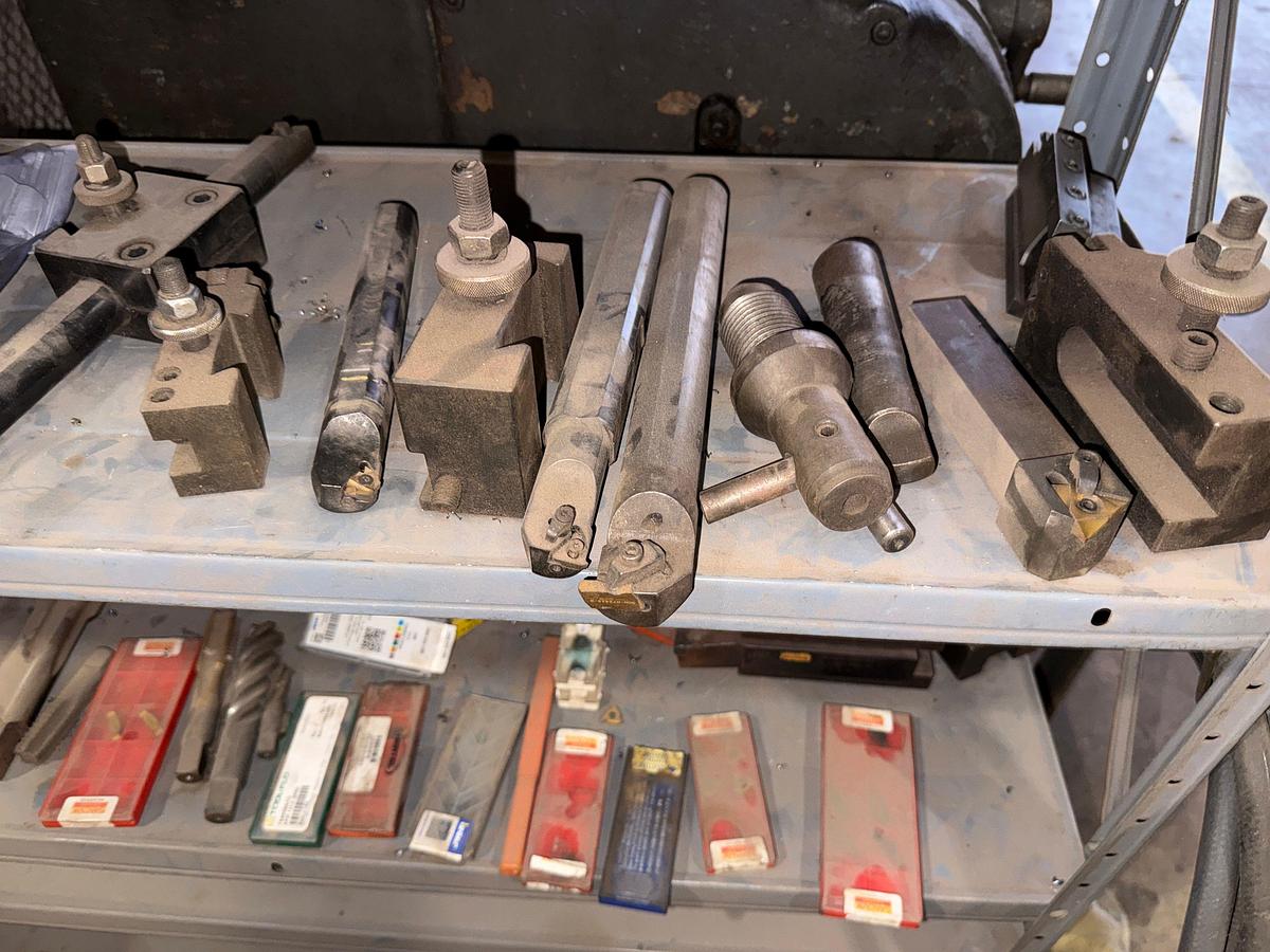 Used THE HENDEY MACHINE 48”x12” TABLE HORIZONTAL LATHE W/ SOME TOOLING